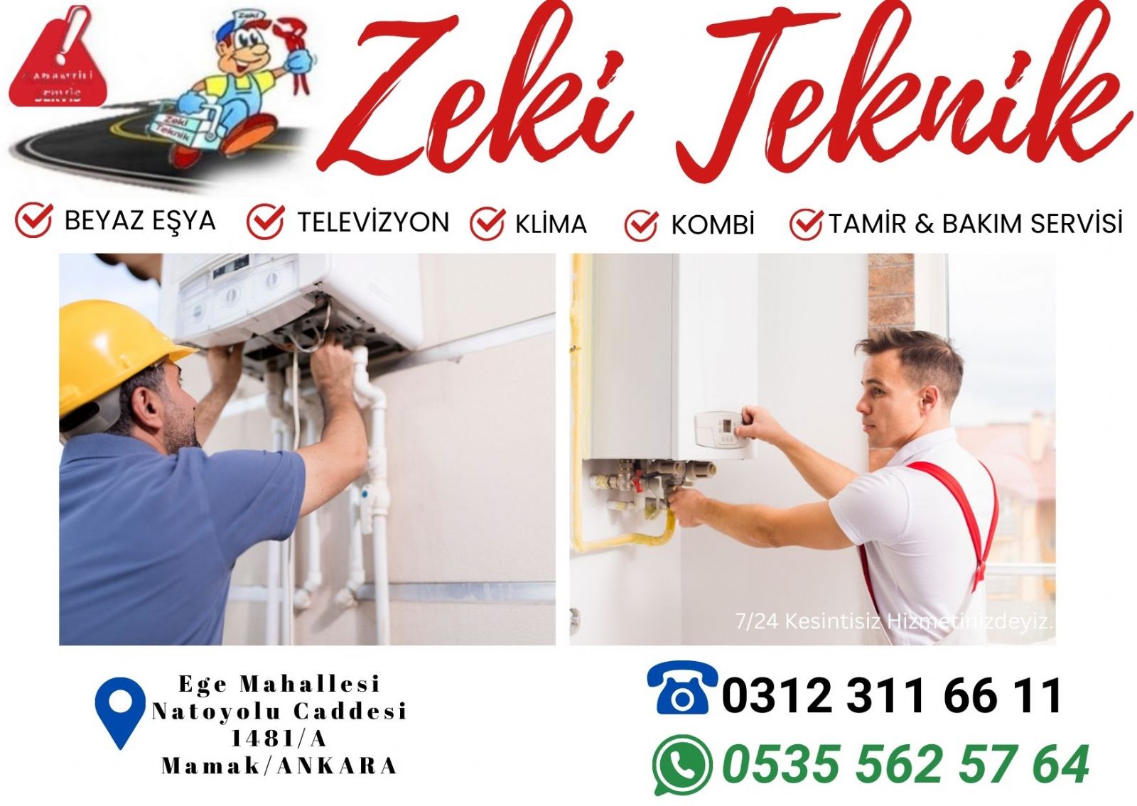 Ege Mahallesi Demirdöküm Servisi